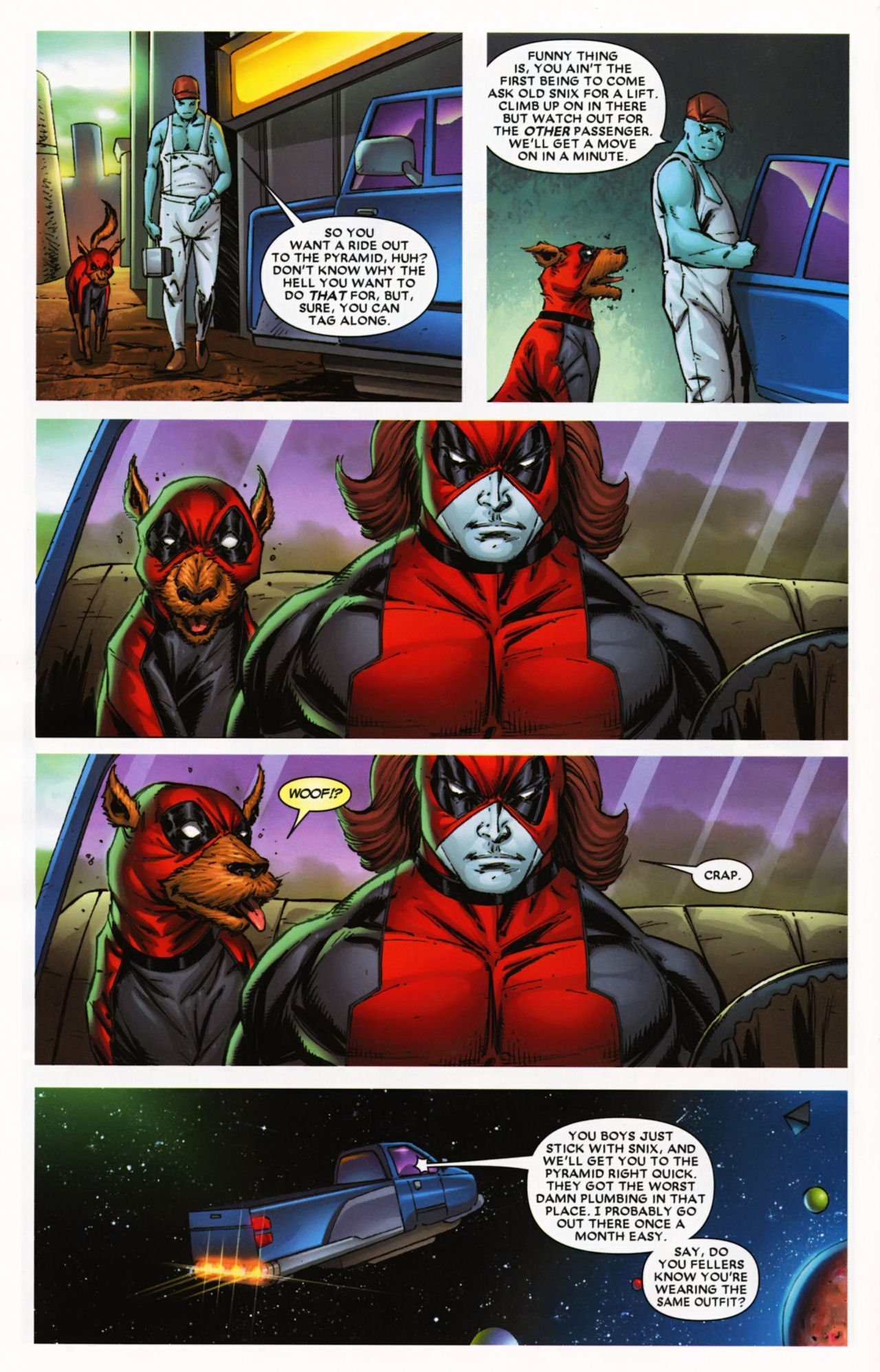 Read online Deadpool Corps (2010) comic -  Issue #3 - 10