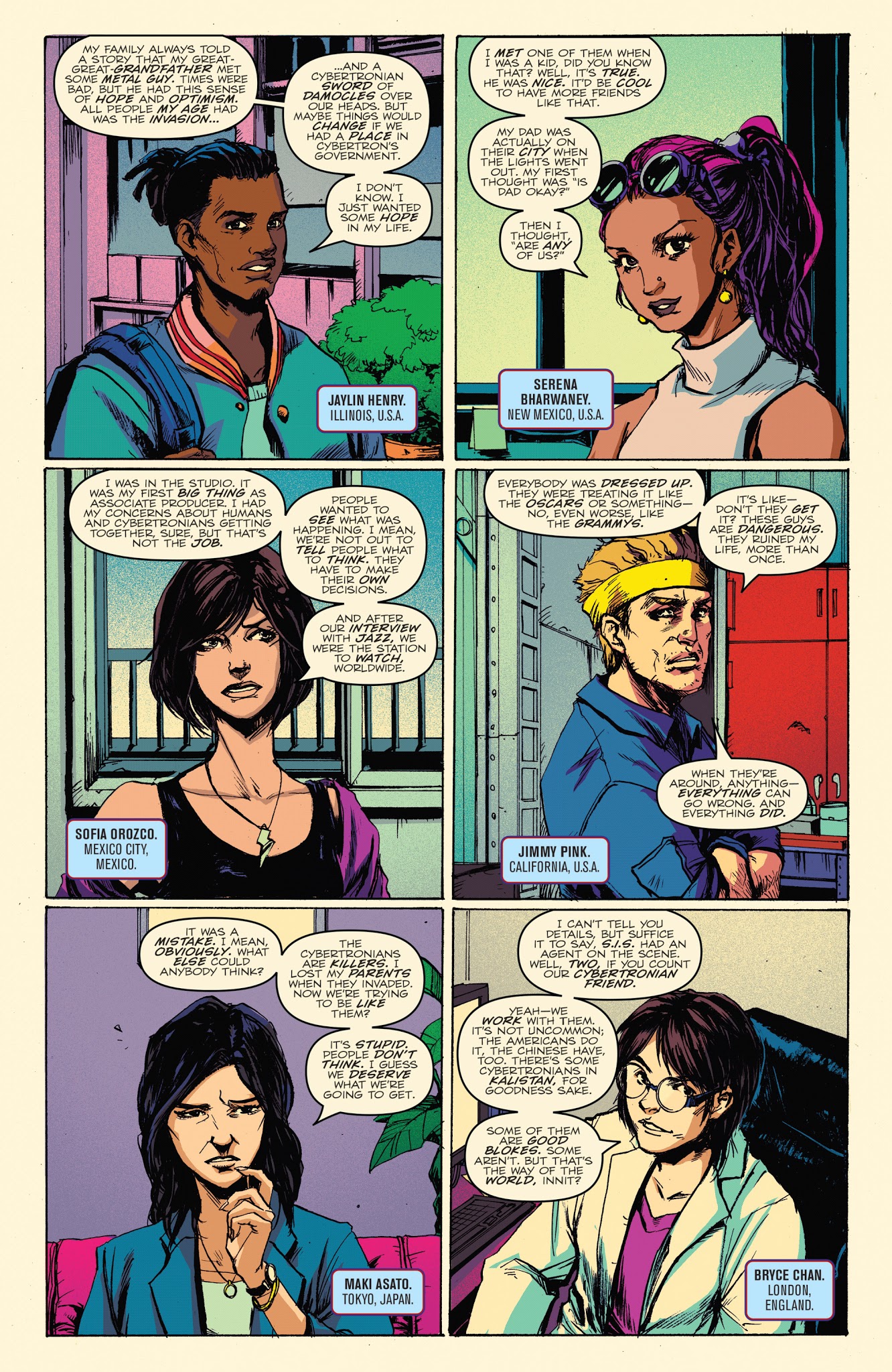 Read online Optimus Prime comic -  Issue #11 - 13