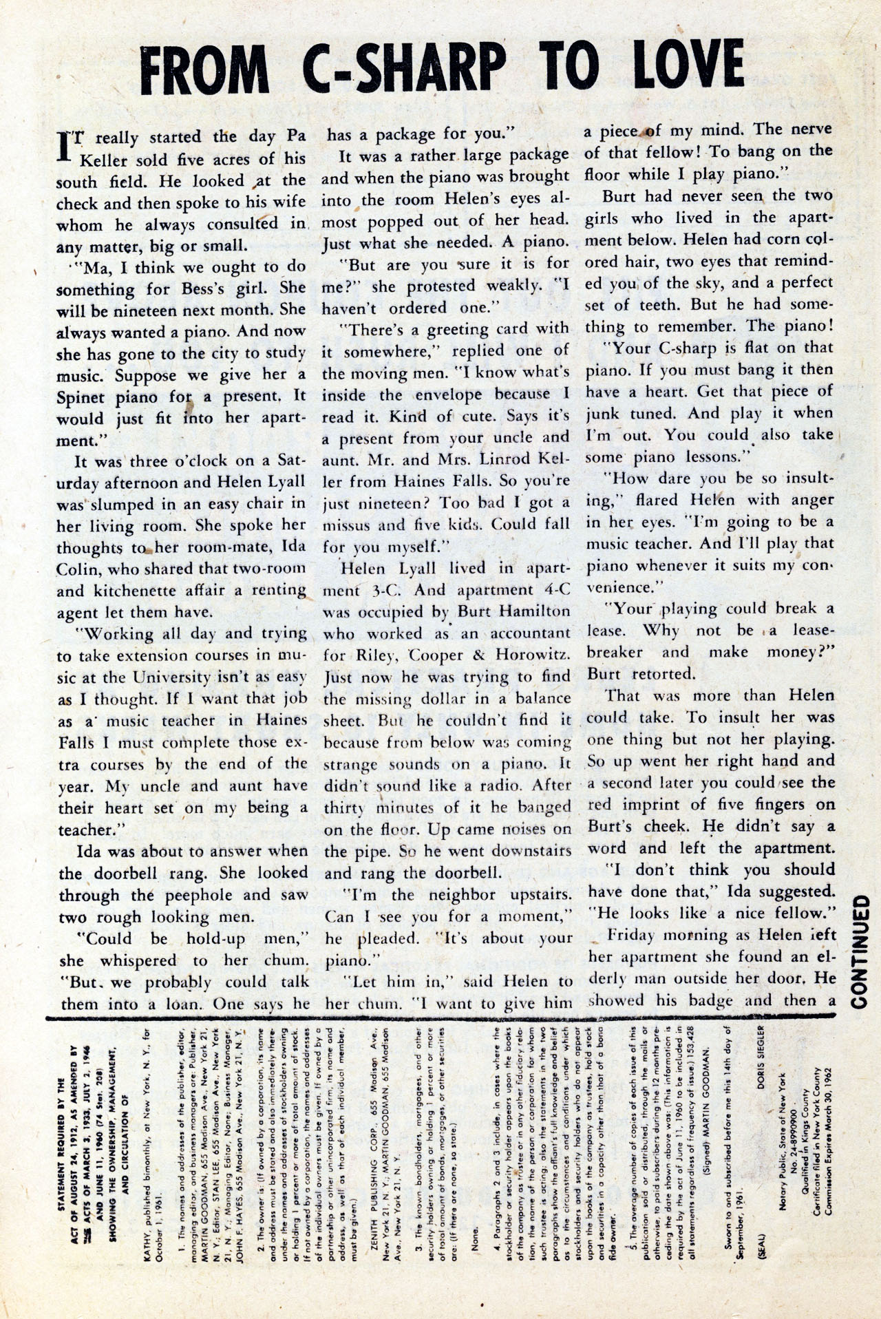 Read online Kathy (1959) comic -  Issue #16 - 16