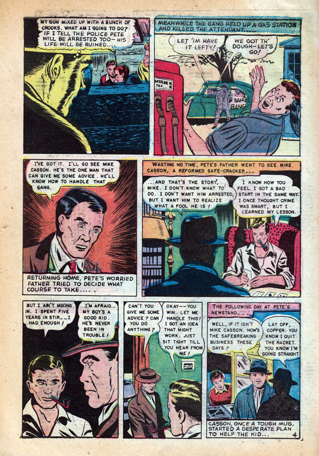 Read online Fight Against Crime comic -  Issue #4 - 30