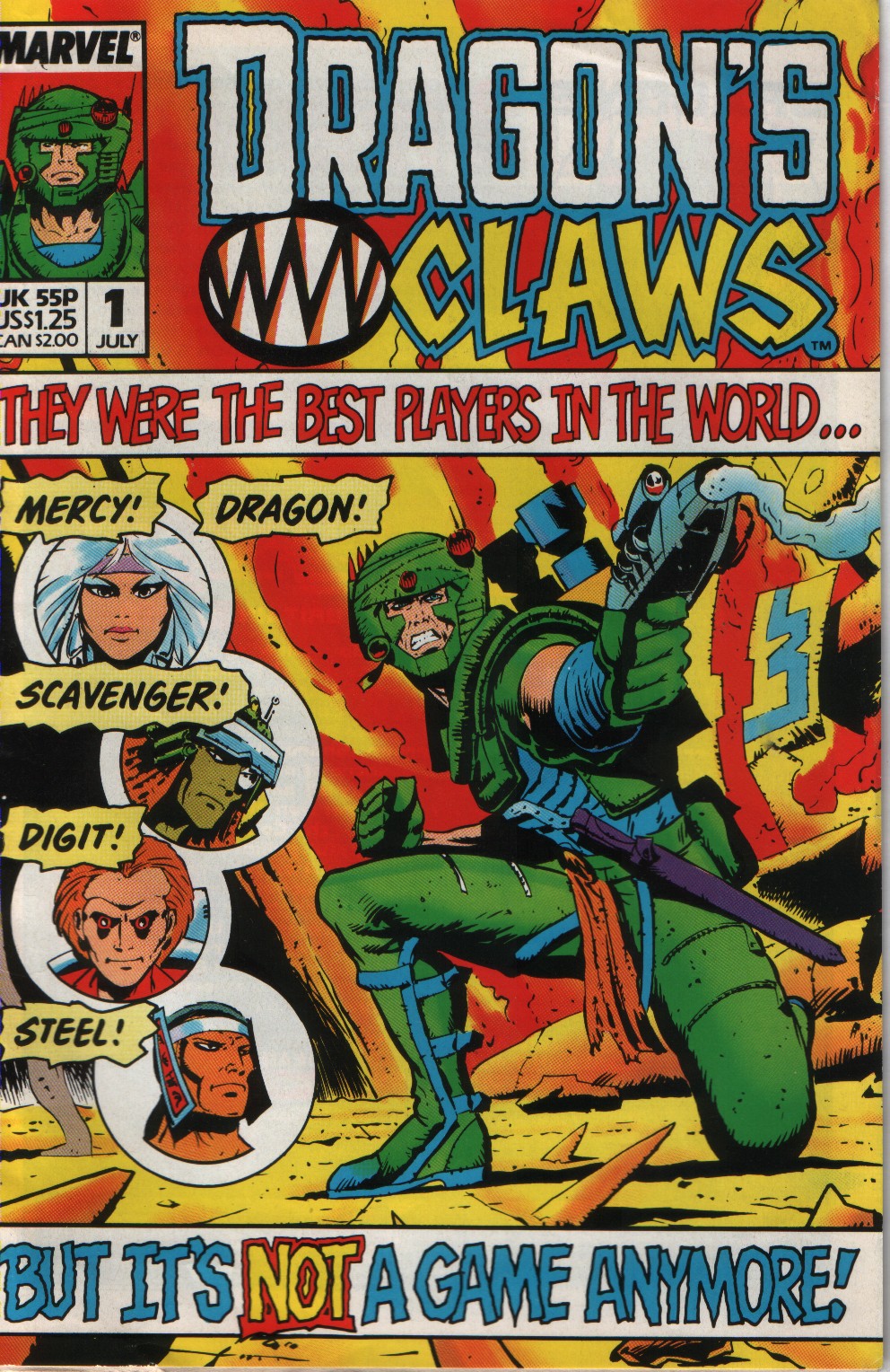 Read online Dragon's Claws comic -  Issue #1 - 1