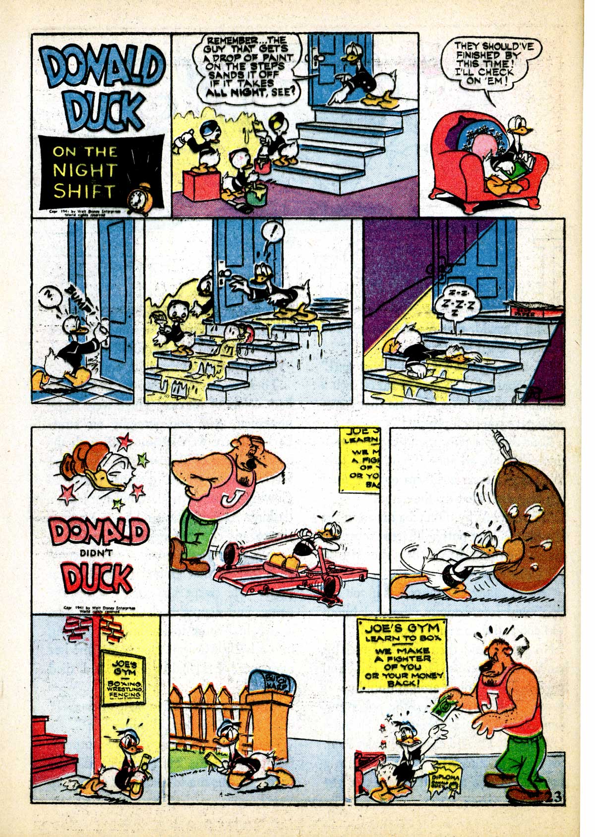 Read online Walt Disney's Comics and Stories comic -  Issue #35 - 24