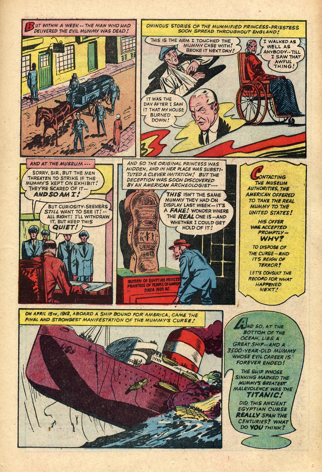 Read online Adventures Into The Unknown comic -  Issue #6 - 35