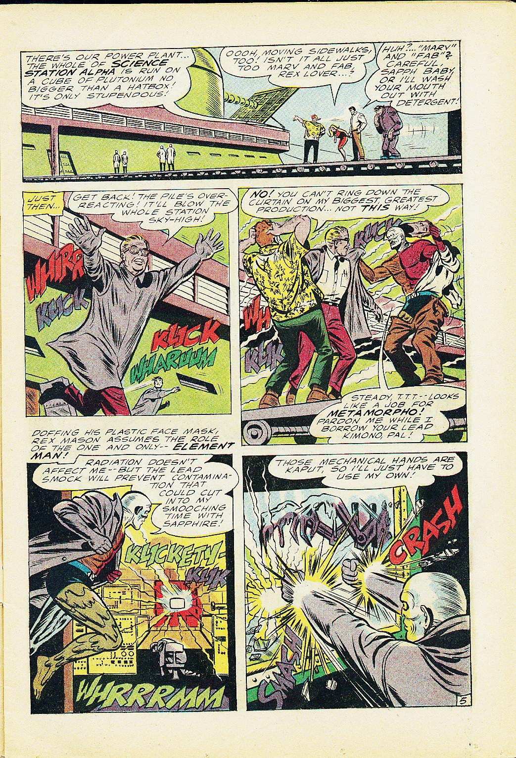 Read online Metamorpho comic -  Issue #3 - 7