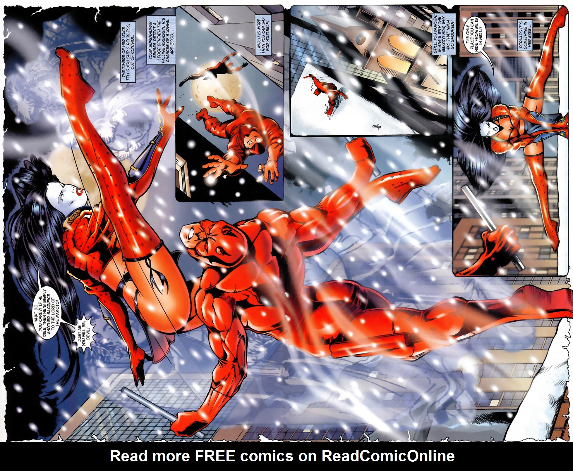 Read online Shi/Daredevil: Honor Thy Mother comic -  Issue # Full - 4