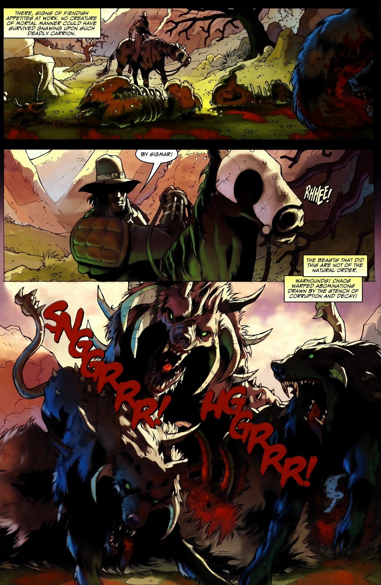 Read online Warhammer: Condemned By Fire comic -  Issue #2 - 6