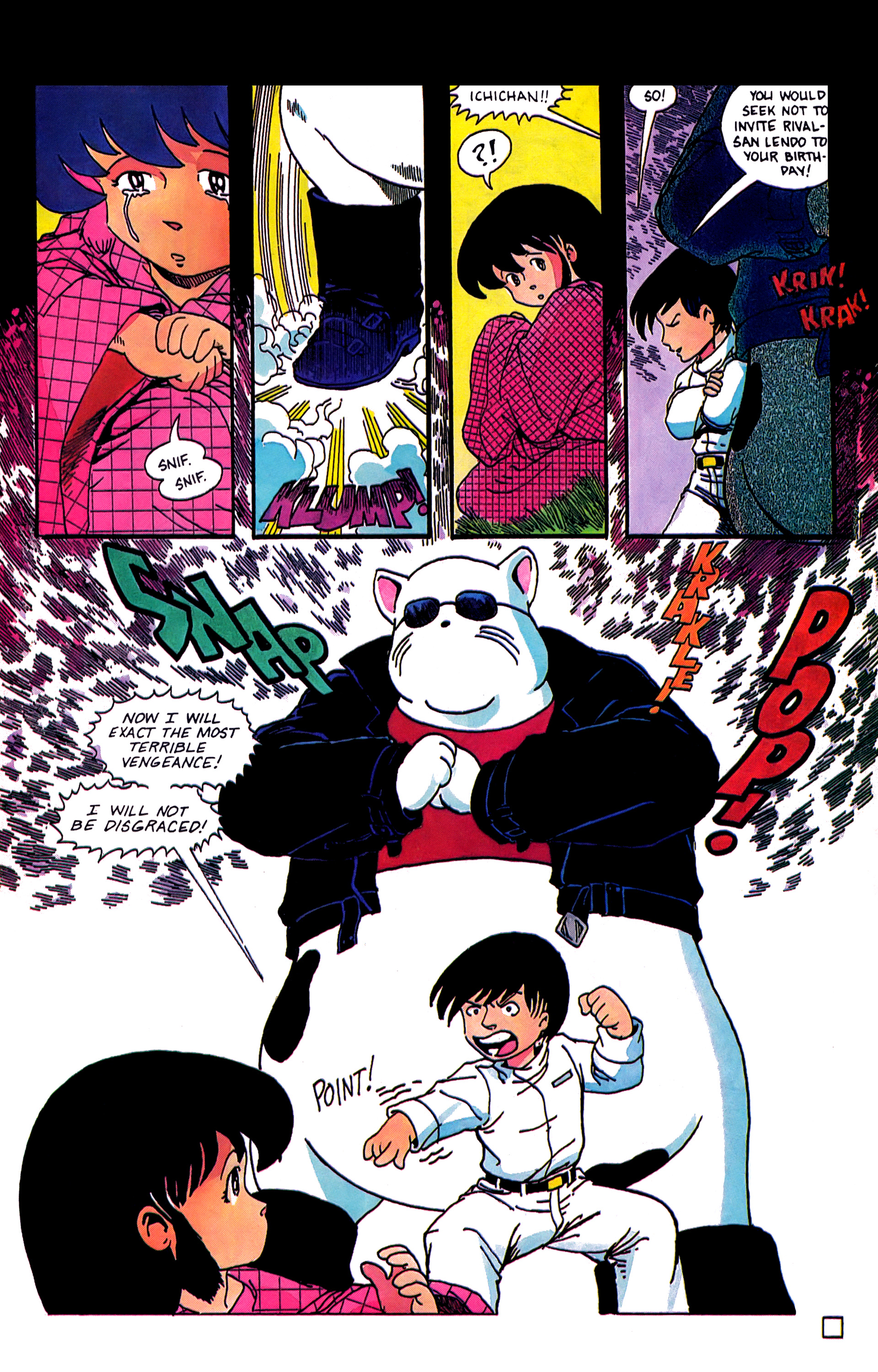 Read online Ninja High School In Color comic -  Issue #4 - 24