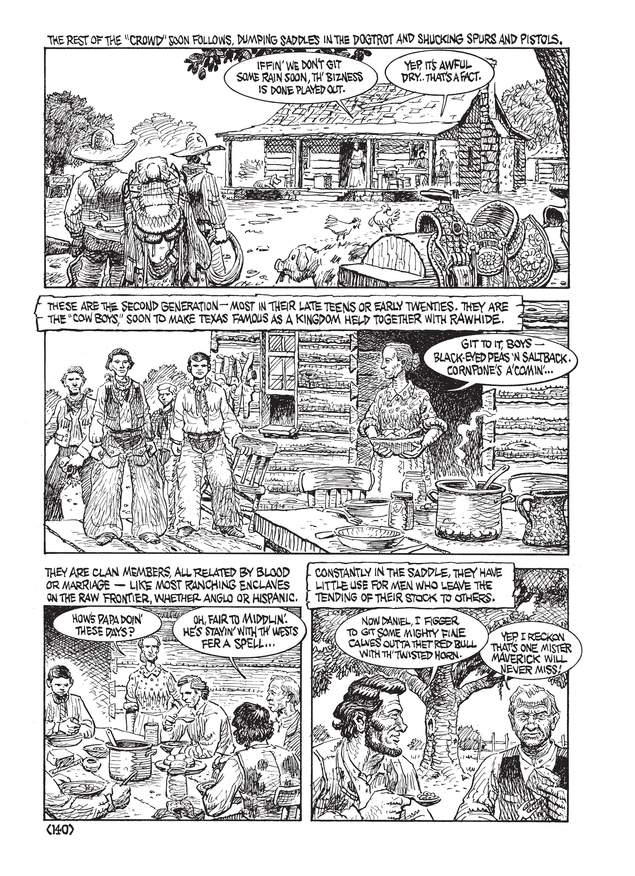 Read online Jack Jackson's American History: Los Tejanos and Lost Cause comic -  Issue # TPB (Part 2) - 41