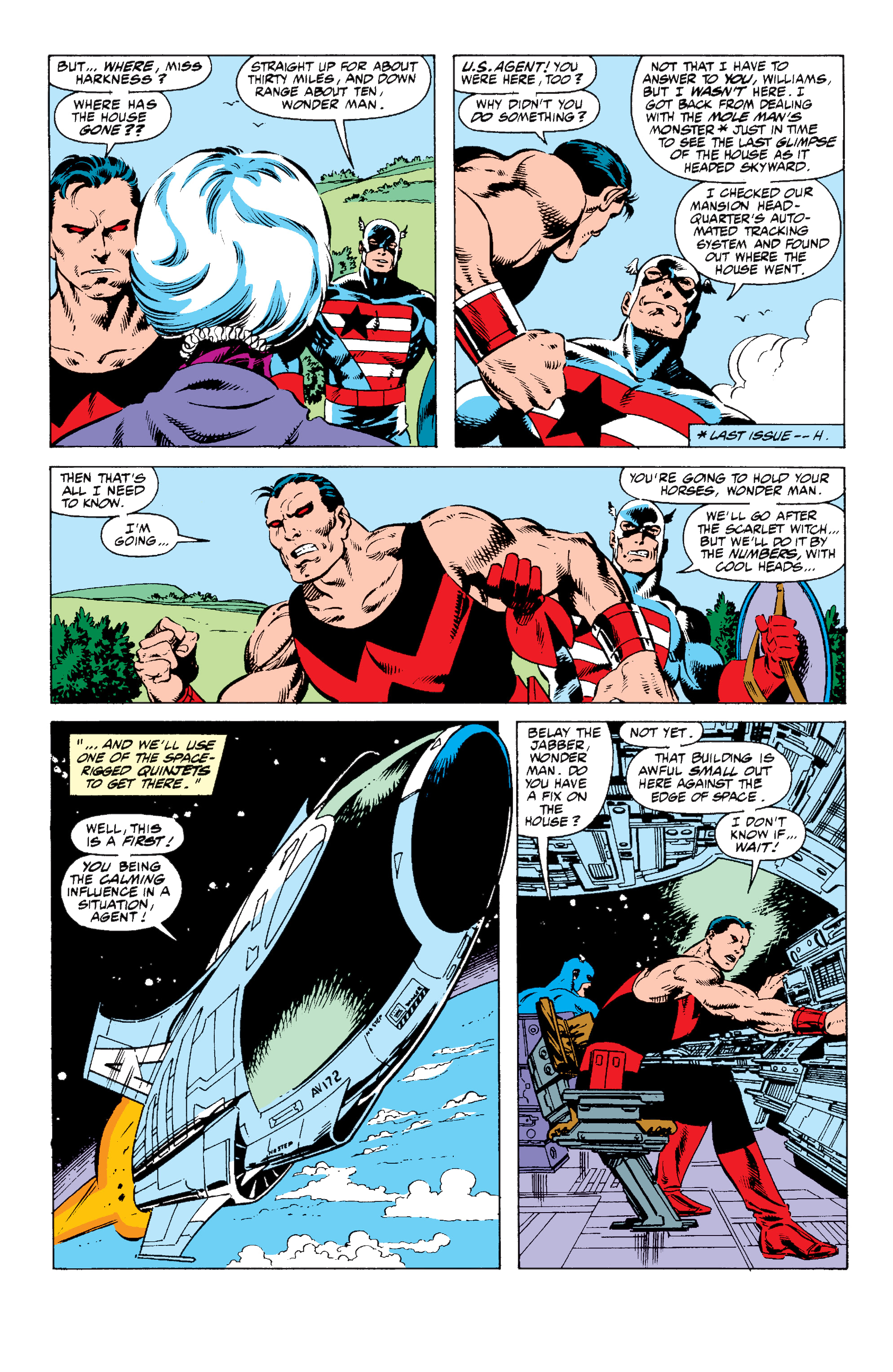 Read online Avengers West Coast Epic Collection: How The West Was Won comic -  Issue #Avengers West Coast Epic Collection Darker Than Scarlet (Part 2) - 30