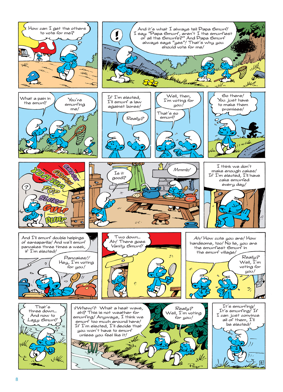 Read online The Smurfs comic -  Issue #3 - 8