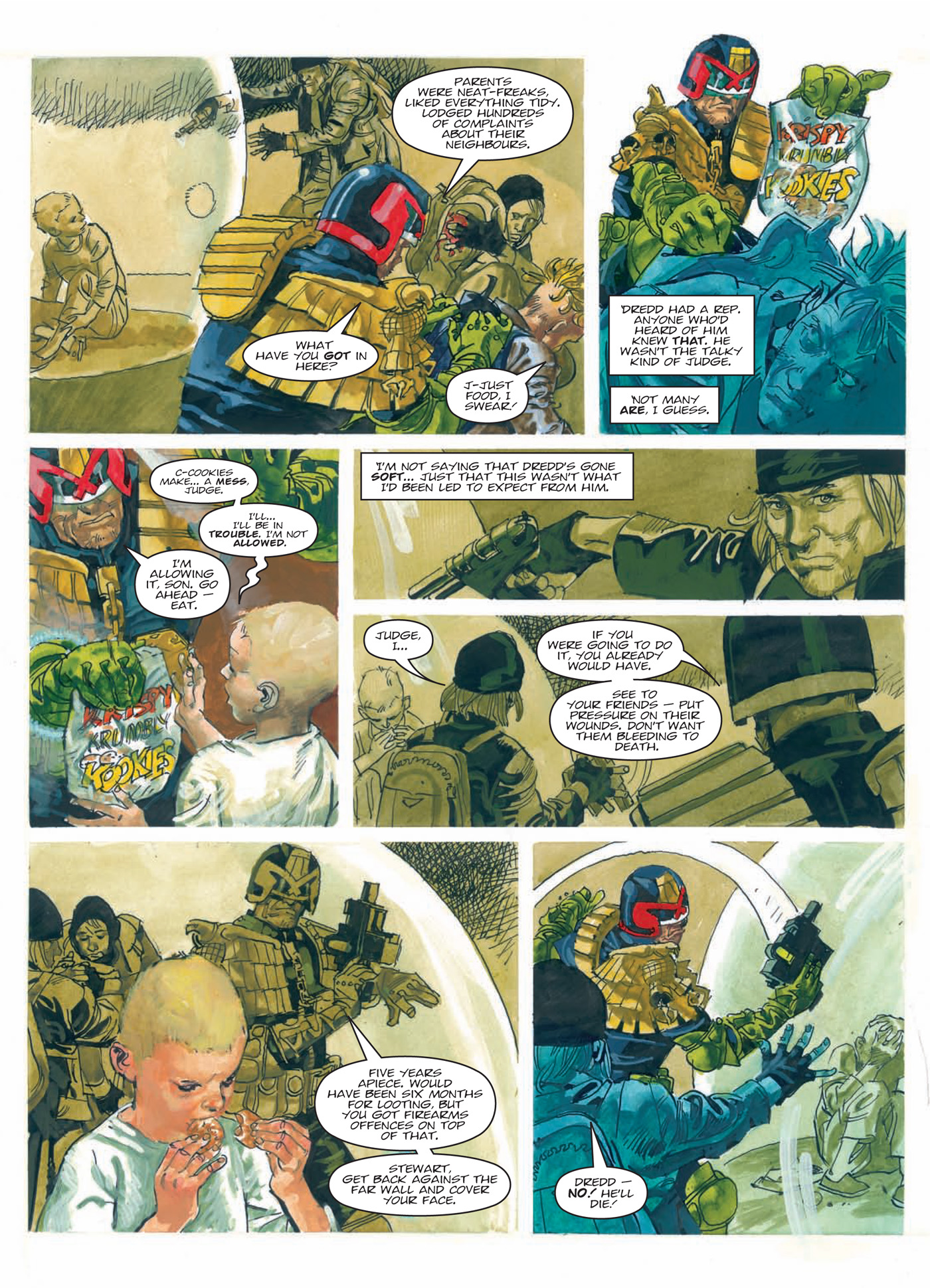 Read online Judge Dredd: Day of Chaos: Fallout comic -  Issue # TPB (Part 1) - 67