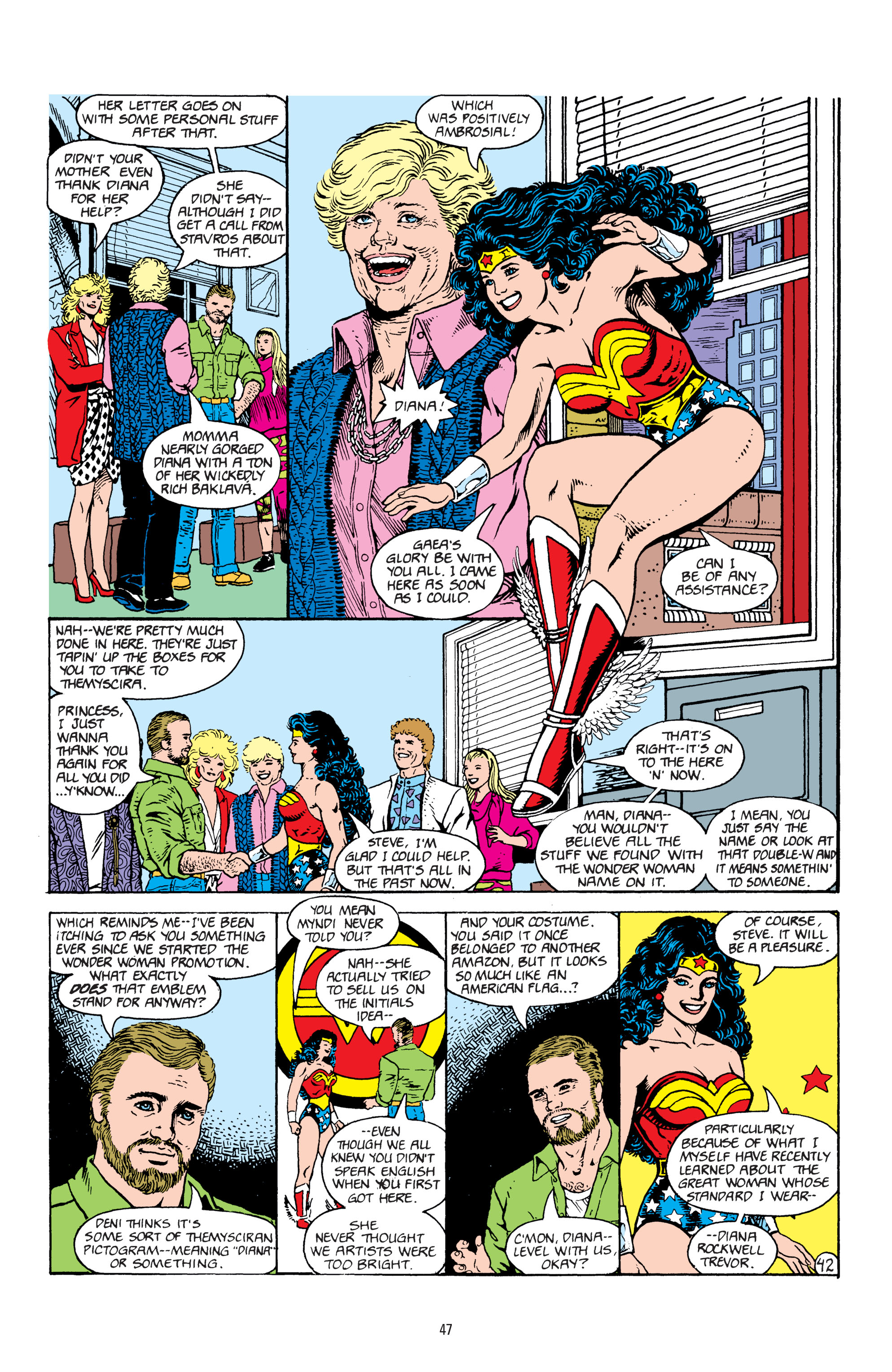 Read online Wonder Woman By George Pérez comic -  Issue # TPB 4 (Part 1) - 47