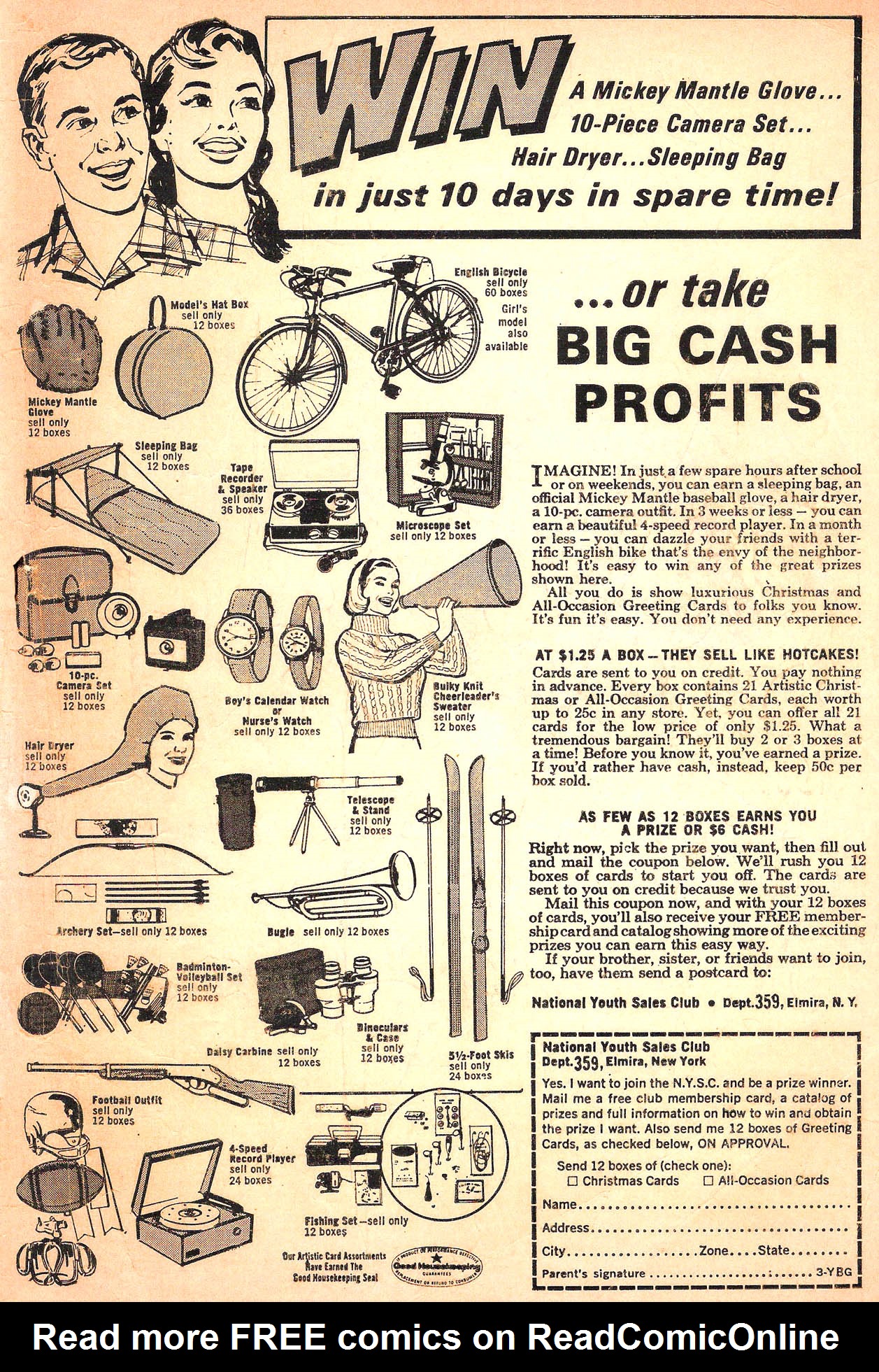 Read online Pep Comics comic -  Issue #168 - 35