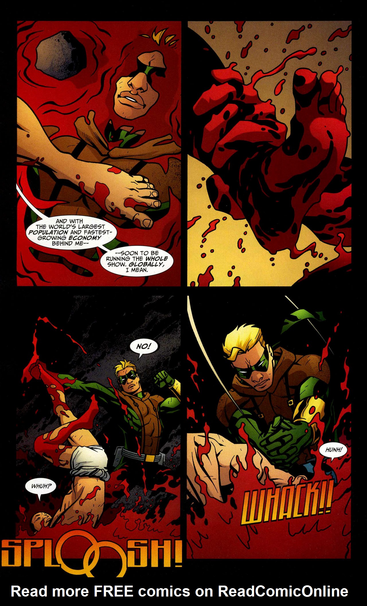 Connor Hawke: Dragons Blood 6 Page 15