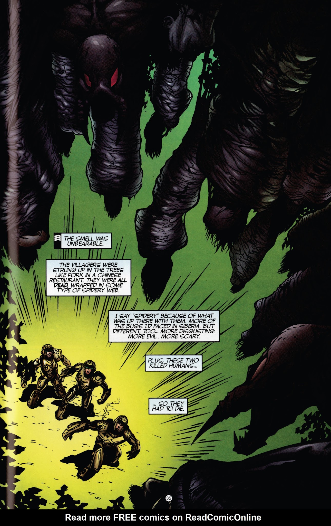 Read online Armorines (1999) comic -  Issue #1 - 28