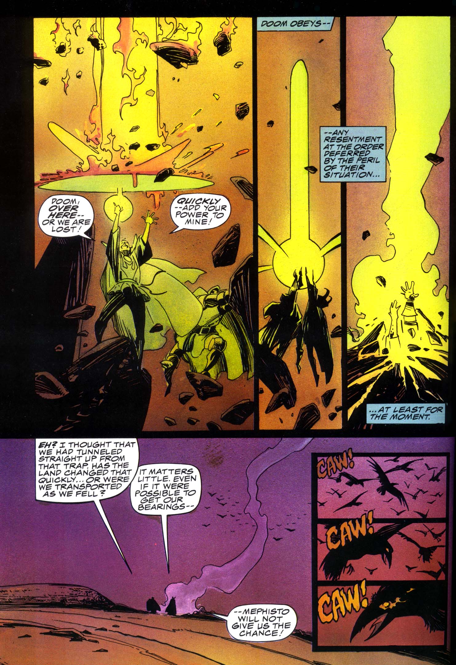 Read online Marvel Graphic Novel comic -  Issue #49 - Doctor Strange & Doctor Doom - Triumph & Torment - 49