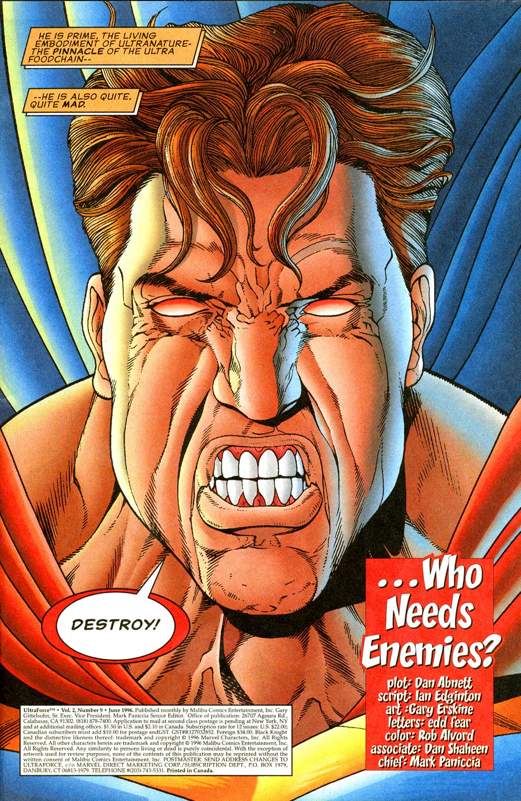 Read online UltraForce (1995) comic -  Issue #9 - 2