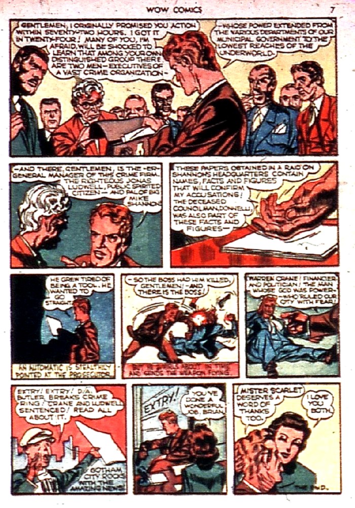 Read online Wow Comics comic -  Issue #1 - 9