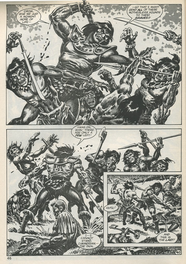 Read online The Savage Sword Of Conan comic -  Issue #135 - 44