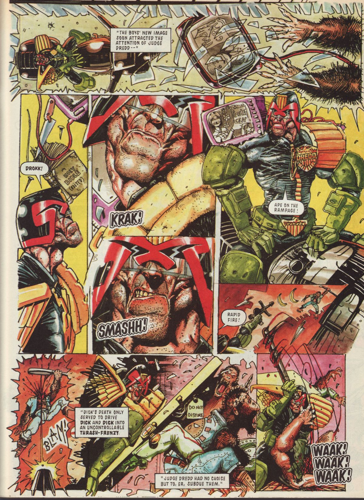 Read online Judge Dredd: The Megazine (vol. 2) comic -  Issue #21 - 32