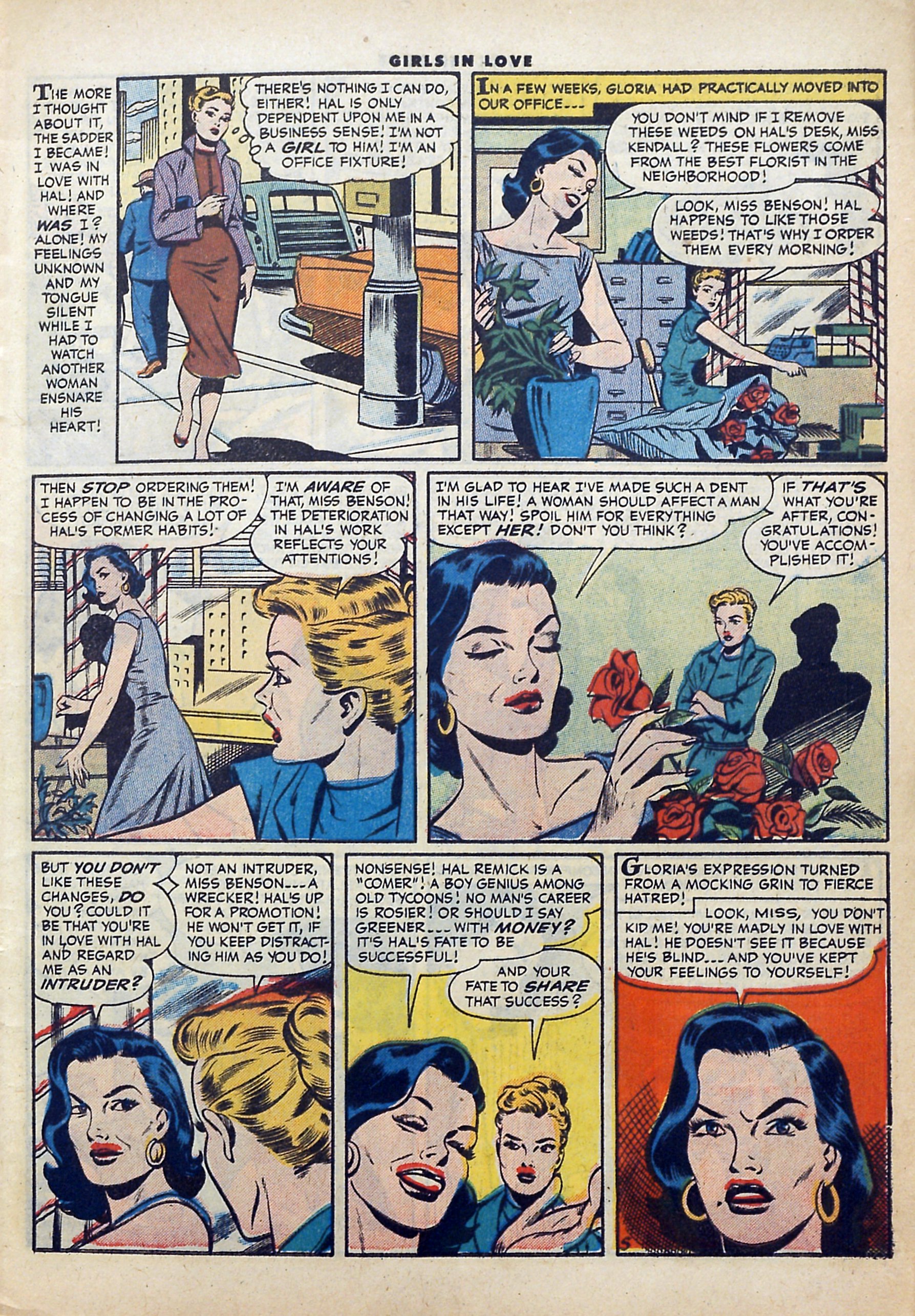 Read online Girls in Love (1955) comic -  Issue #57 - 7