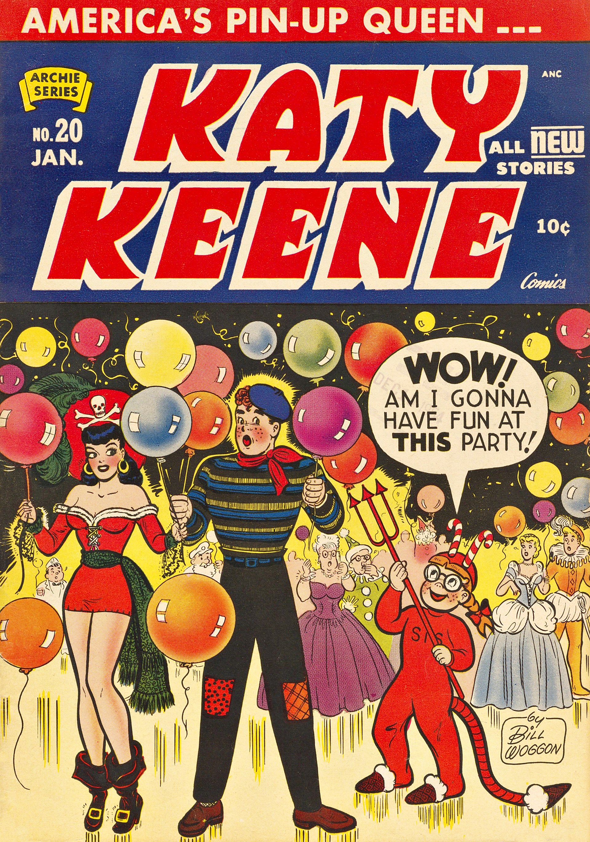 Read online Katy Keene (1949) comic -  Issue #20 - 1