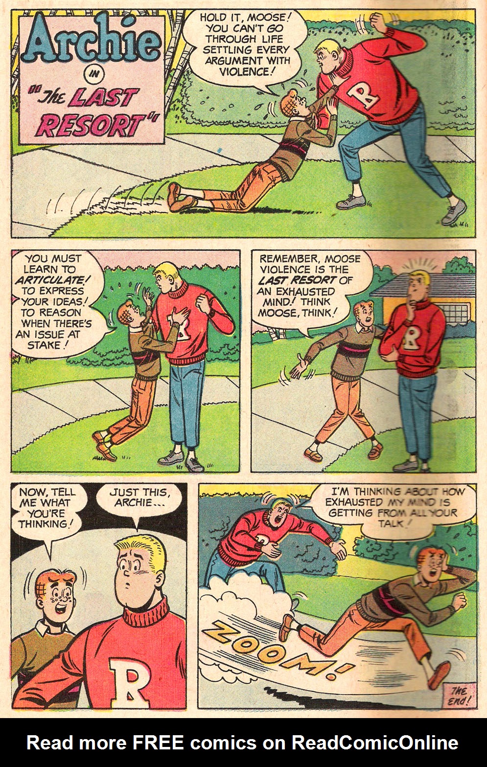 Read online Archie's TV Laugh-Out comic -  Issue #6 - 48