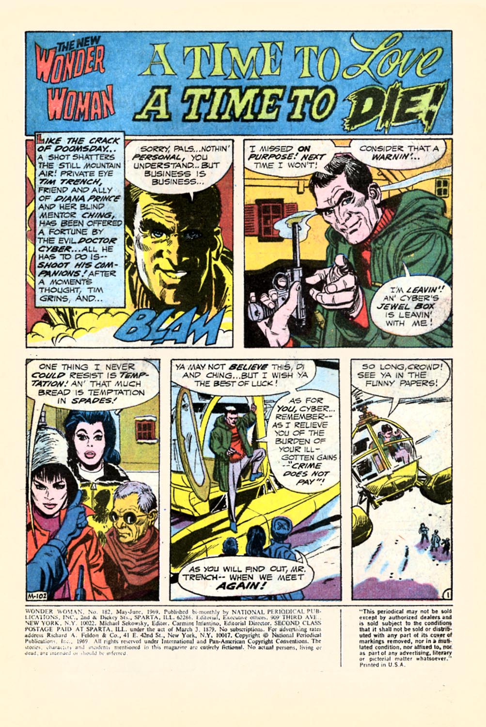 Read online Wonder Woman (1942) comic -  Issue #182 - 3
