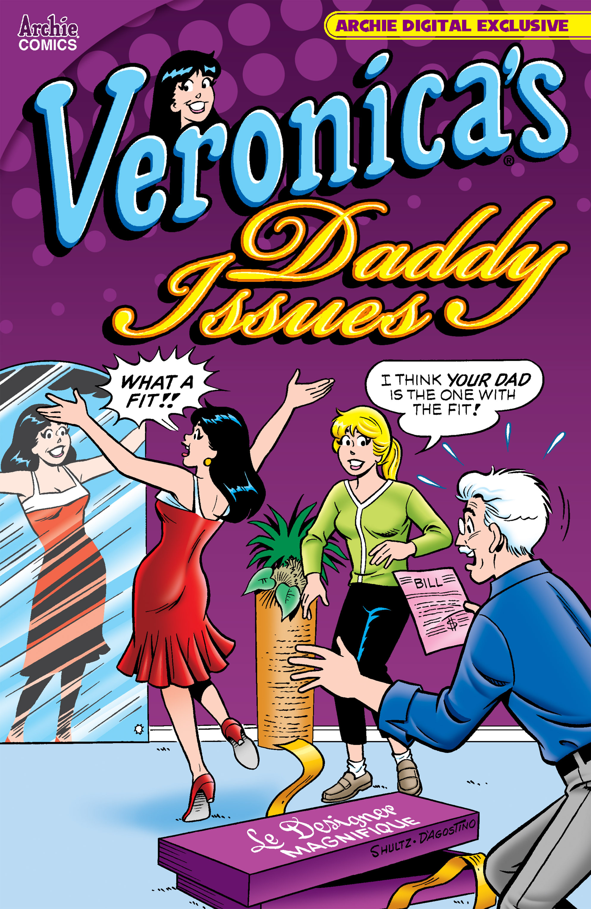 Read online Veronica's Daddy Issues comic -  Issue # TPB - 1