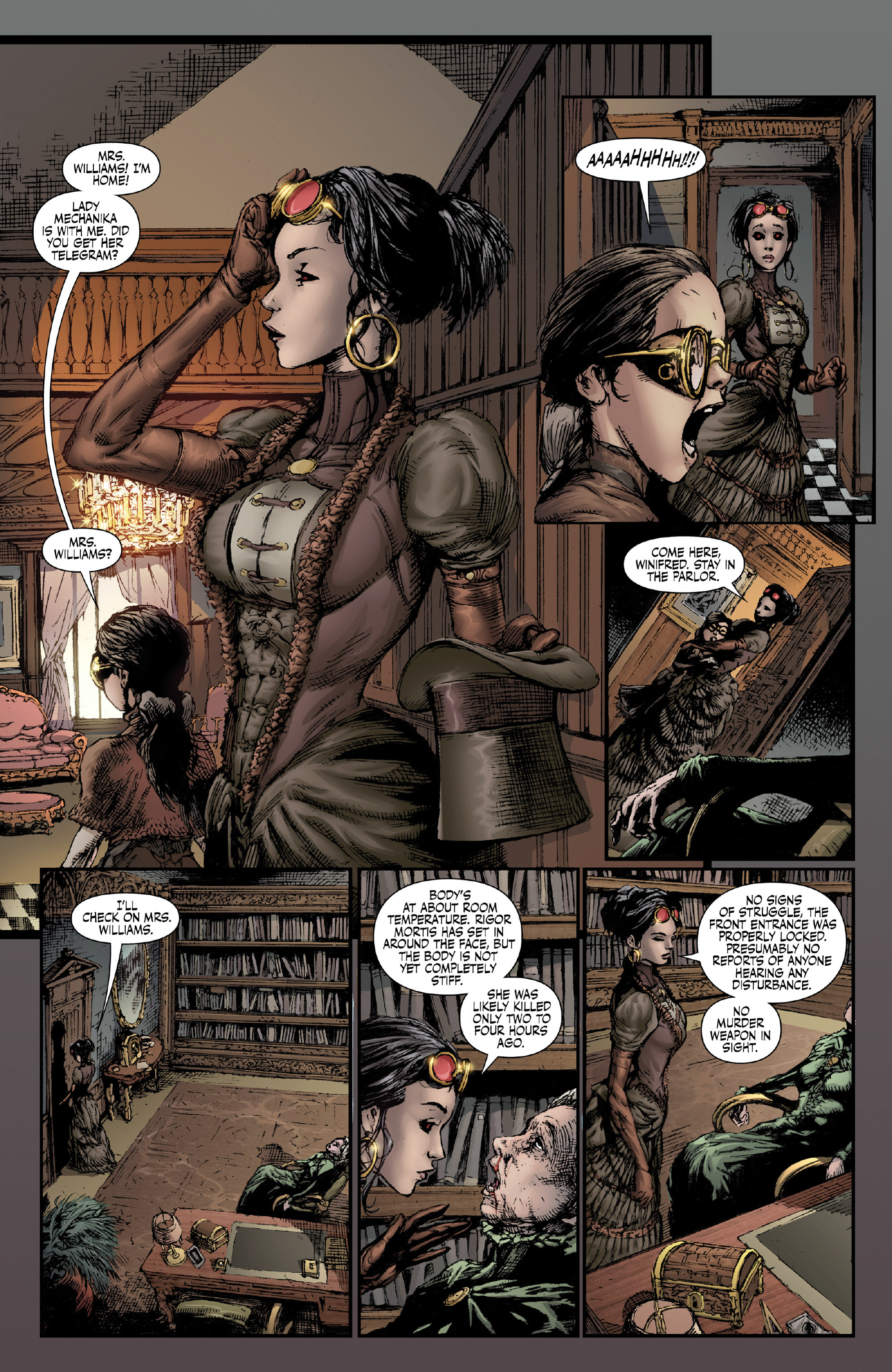 Read online Lady Mechanika: The Tablet of Destinies comic -  Issue #1 - 20