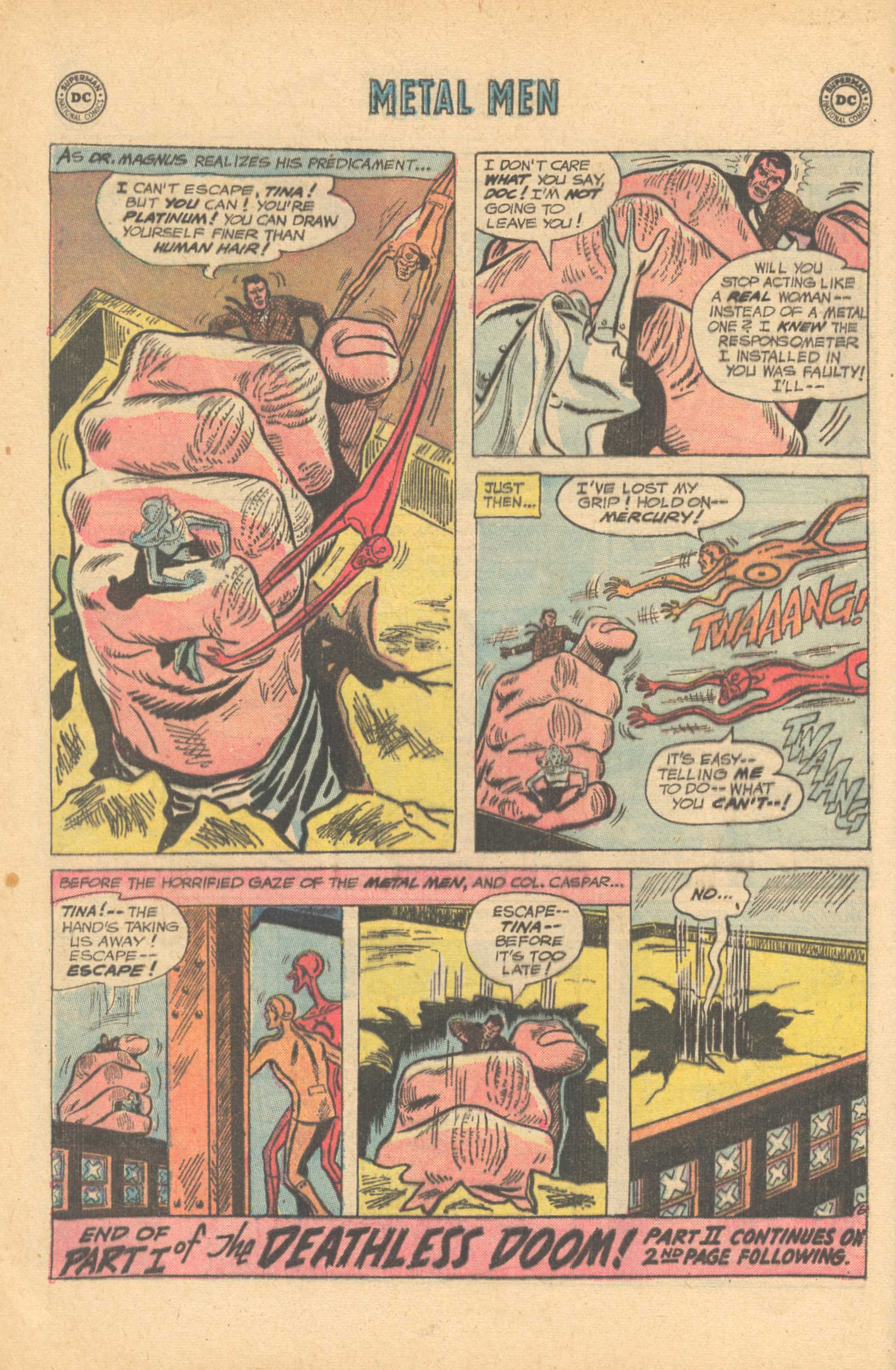 Read online Metal Men (1963) comic -  Issue #42 - 8