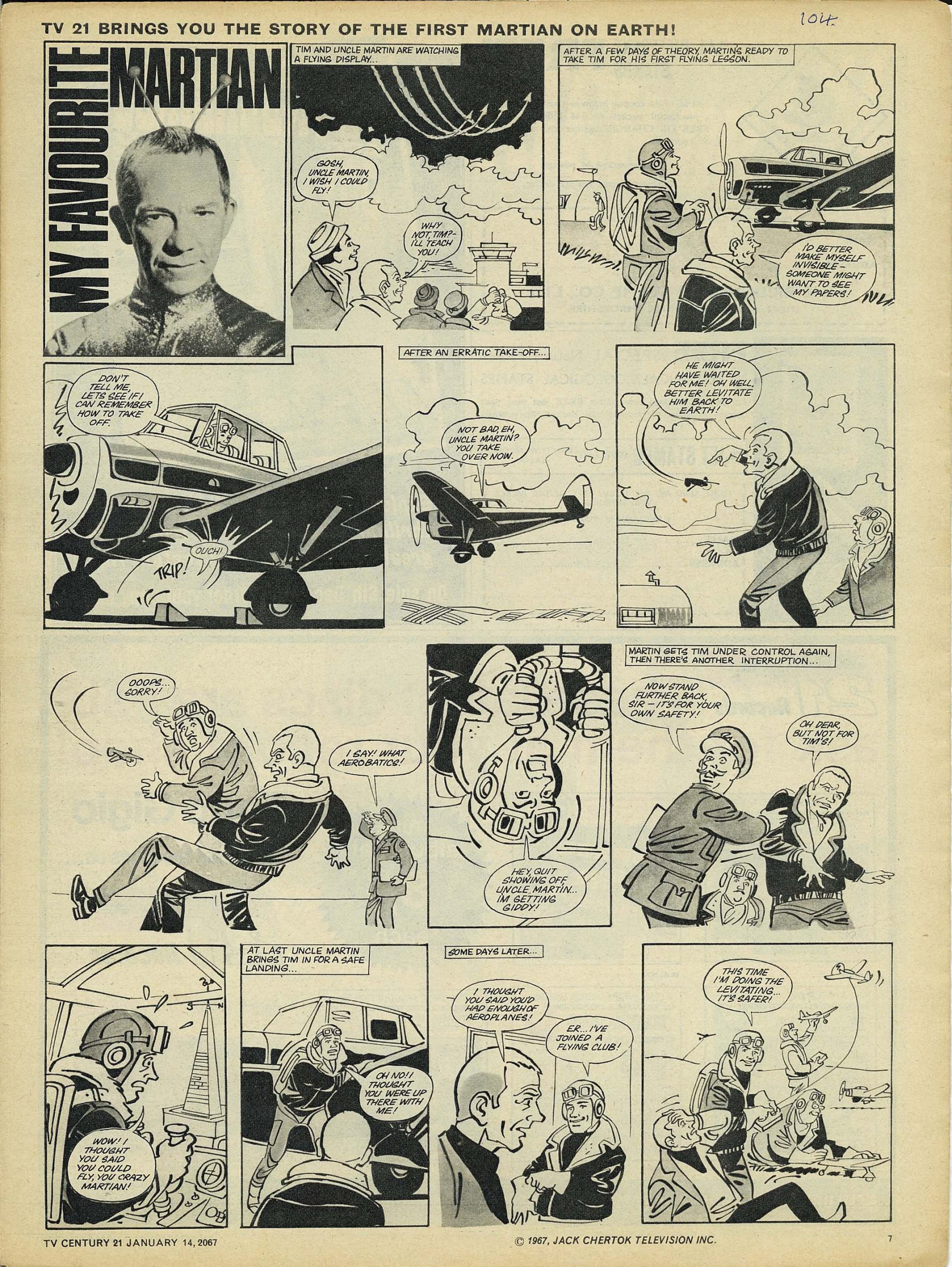 Read online TV Century 21 (TV 21) comic -  Issue #104 - 7