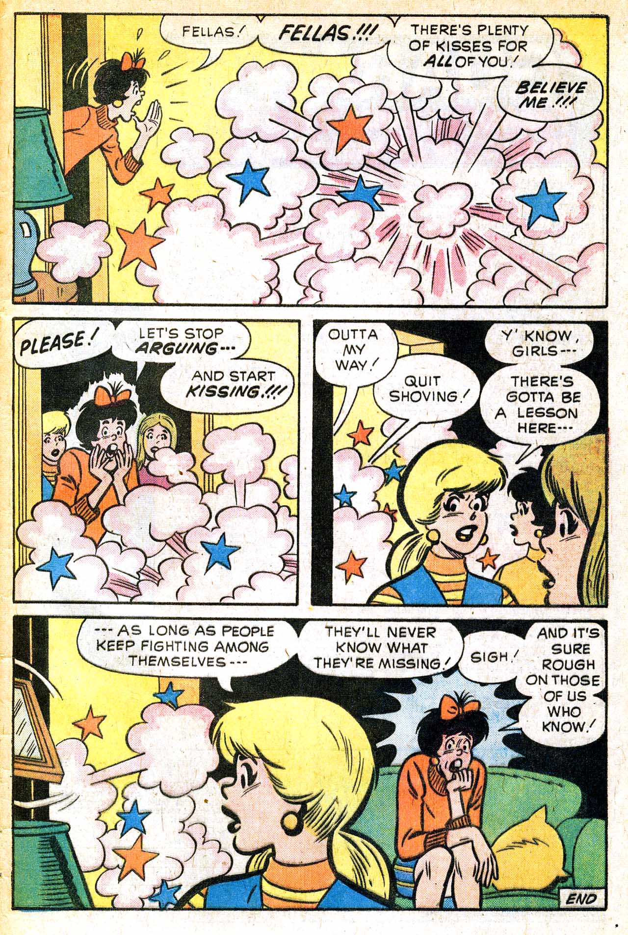Read online Archie's TV Laugh-Out comic -  Issue #30 - 33