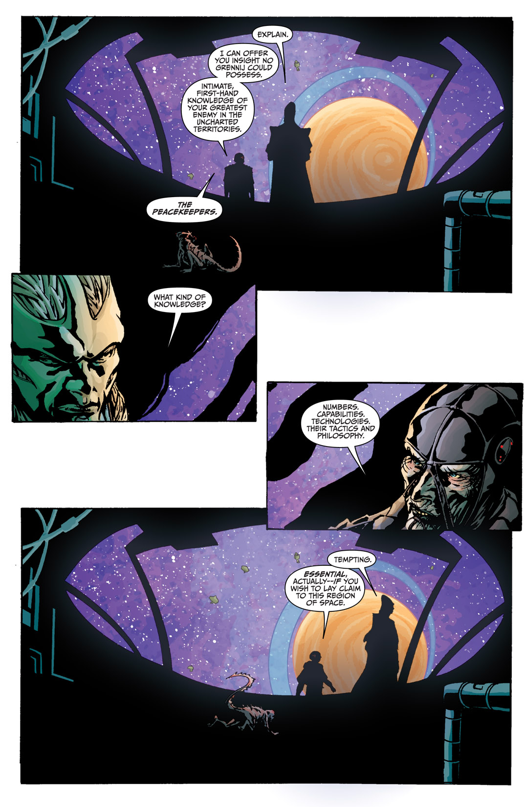 Read online Farscape: Scorpius comic -  Issue #3 - 6