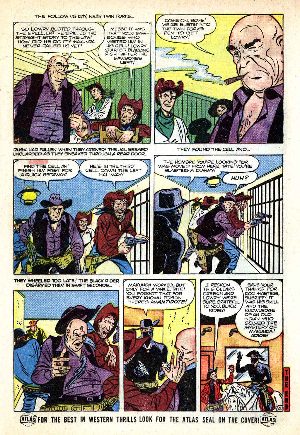 Read online Western Tales of Black Rider comic -  Issue #29 - 16