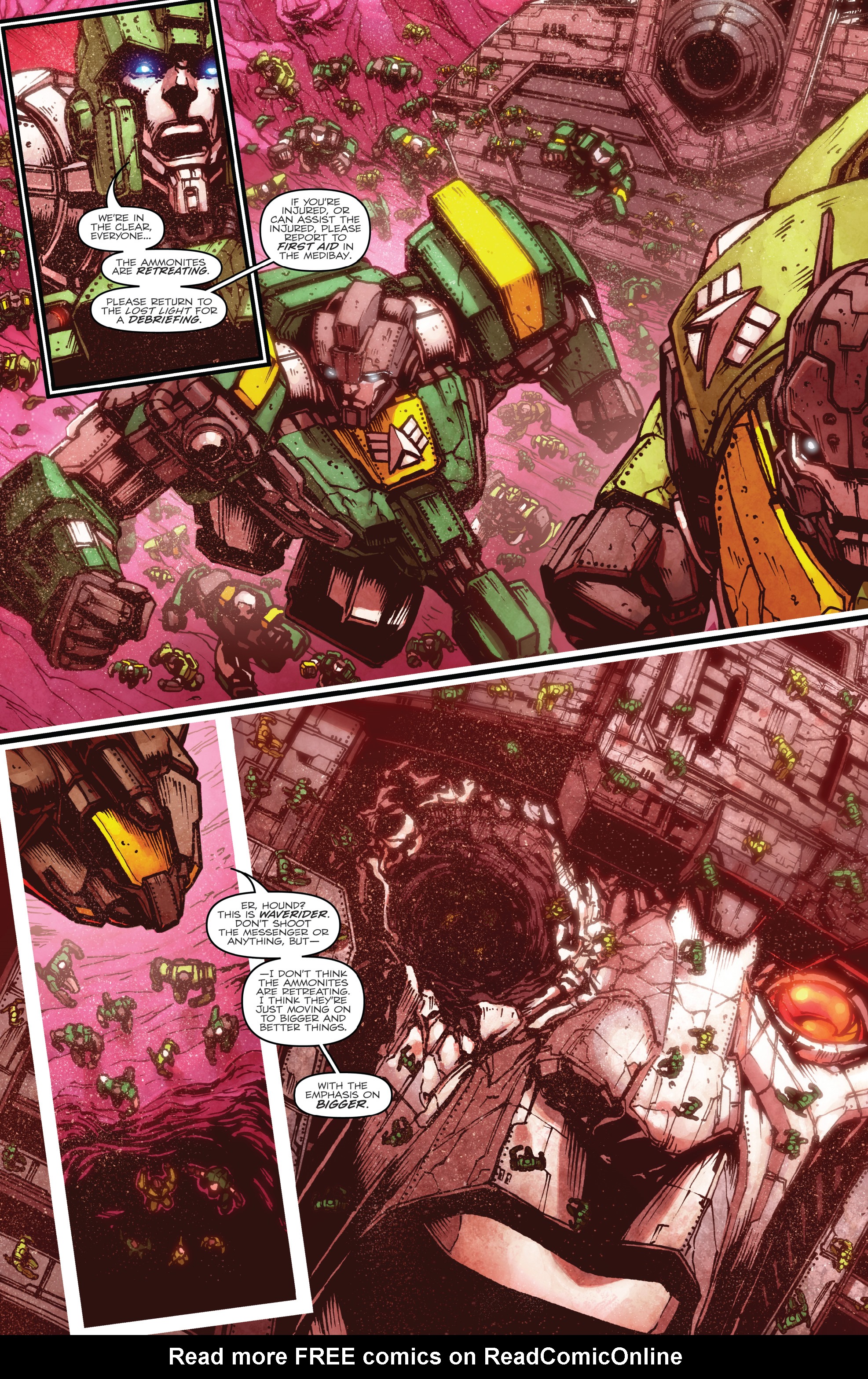 Read online The Transformers: Dark Cybertron Finale comic -  Issue # Full - 8