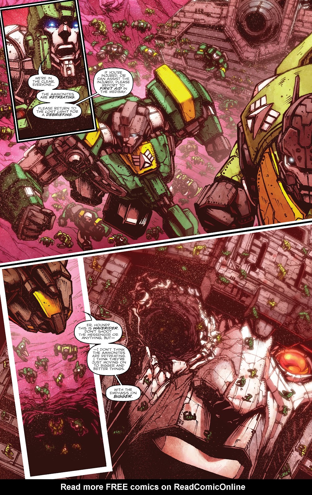 The Transformers: Dark Cybertron Finale issue Full - Page 8
