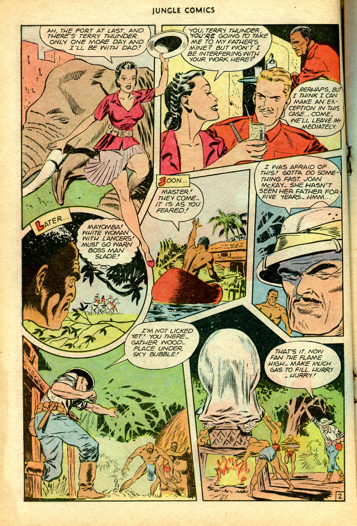 Read online Jungle Comics comic -  Issue #82 - 20