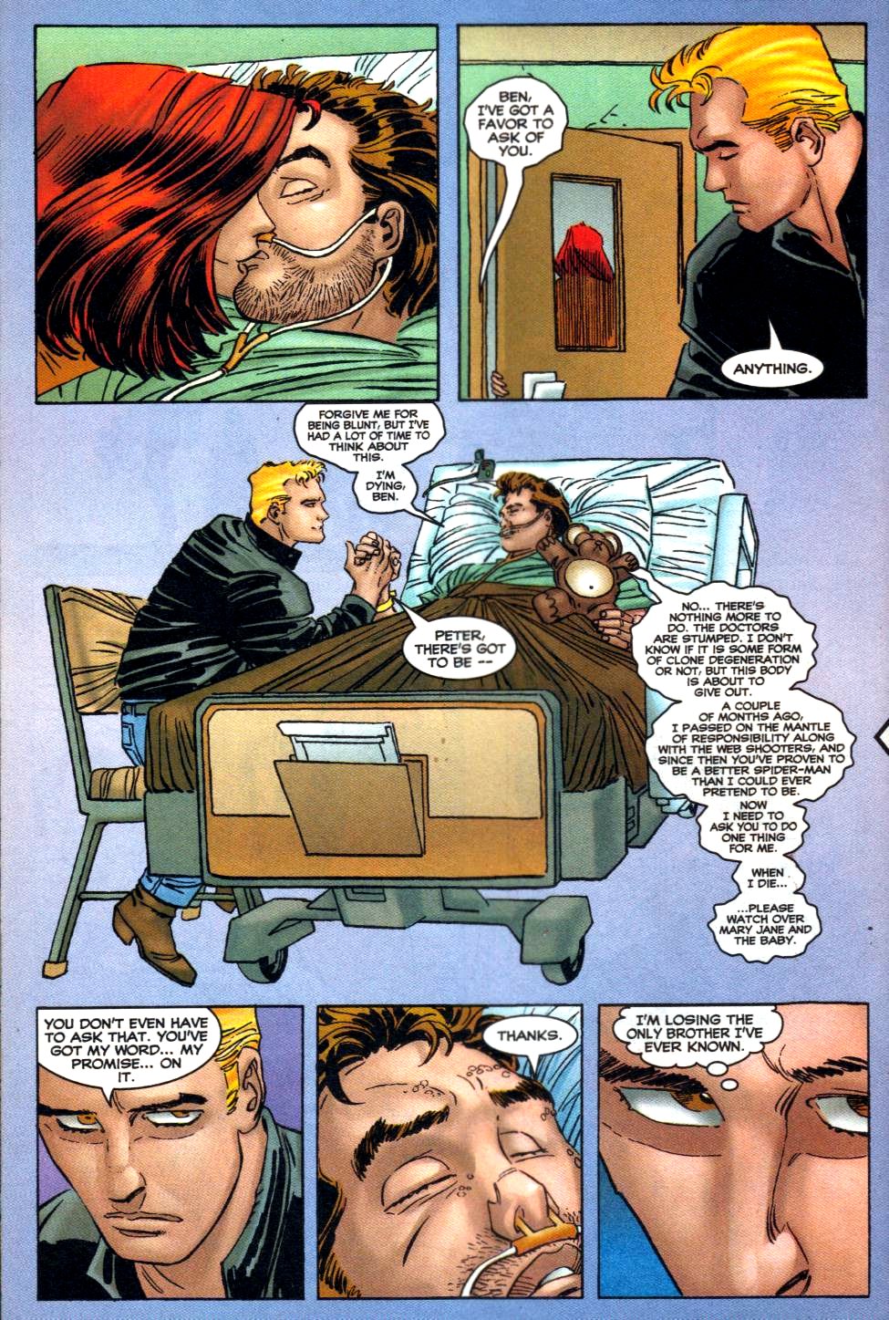 Read online Spider-Man (1990) comic -  Issue #71 - The Promise - 10