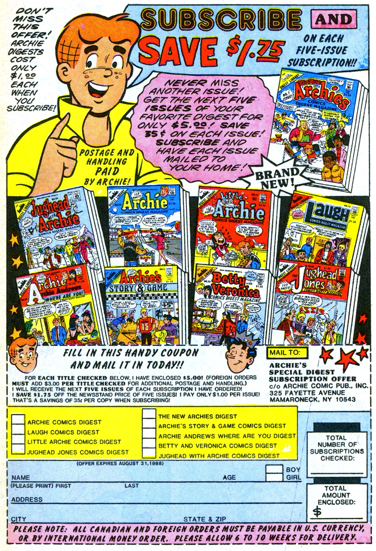 Read online Jughead (1987) comic -  Issue #5 - 19
