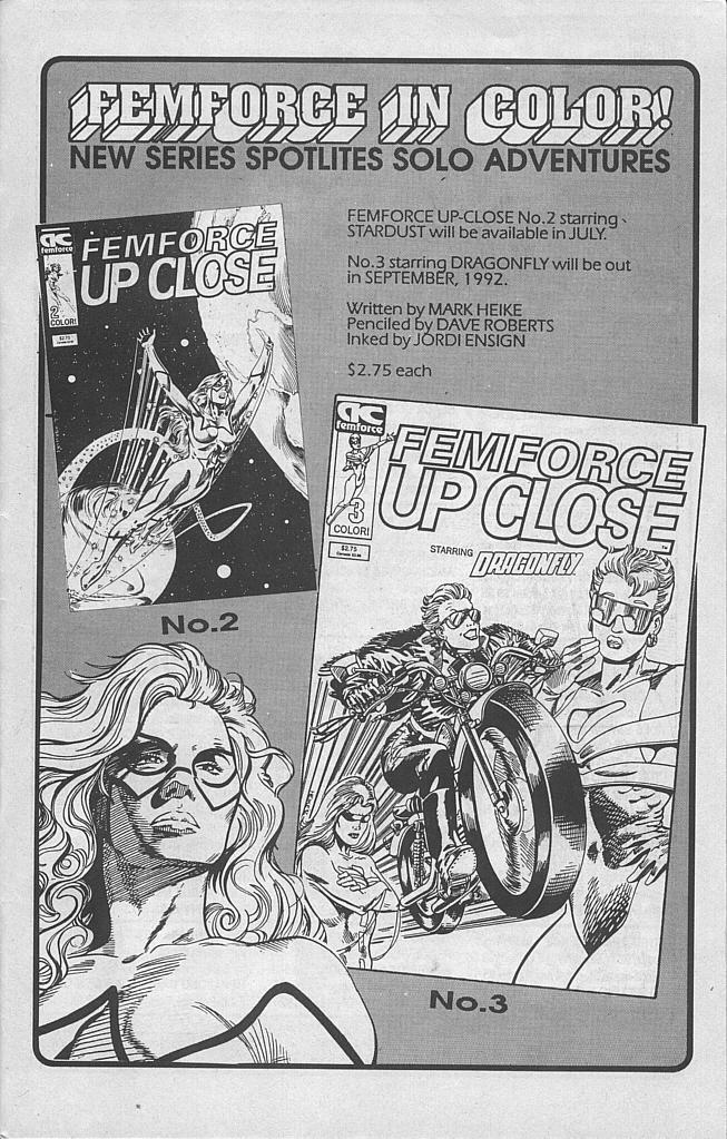 Read online Femforce comic -  Issue #51 - 33