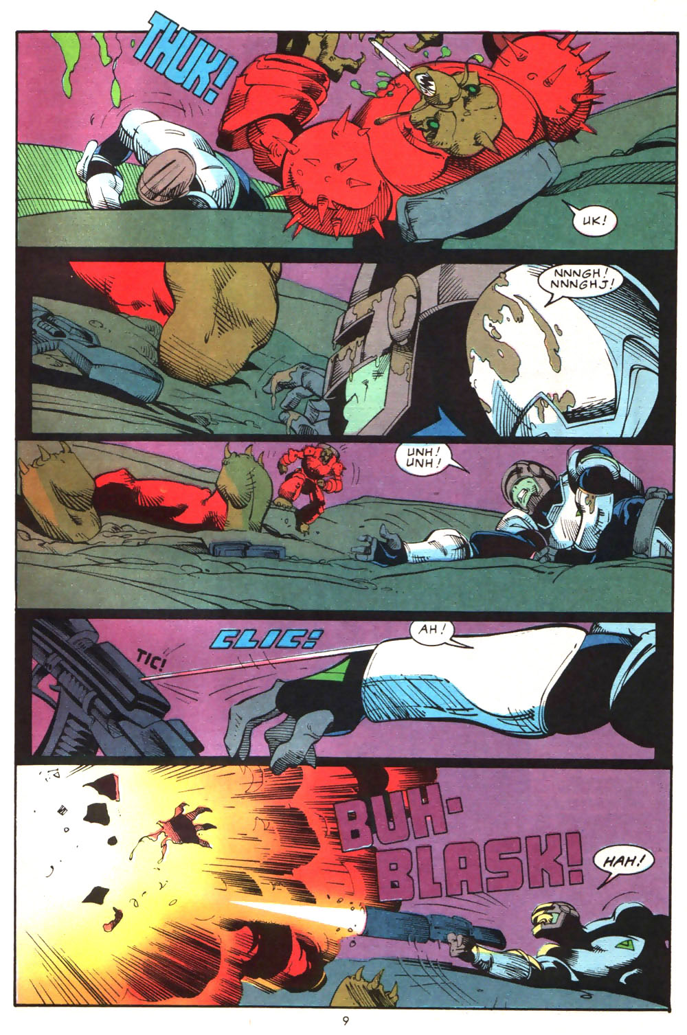 Read online Alien Legion (1987) comic -  Issue #5 - 11