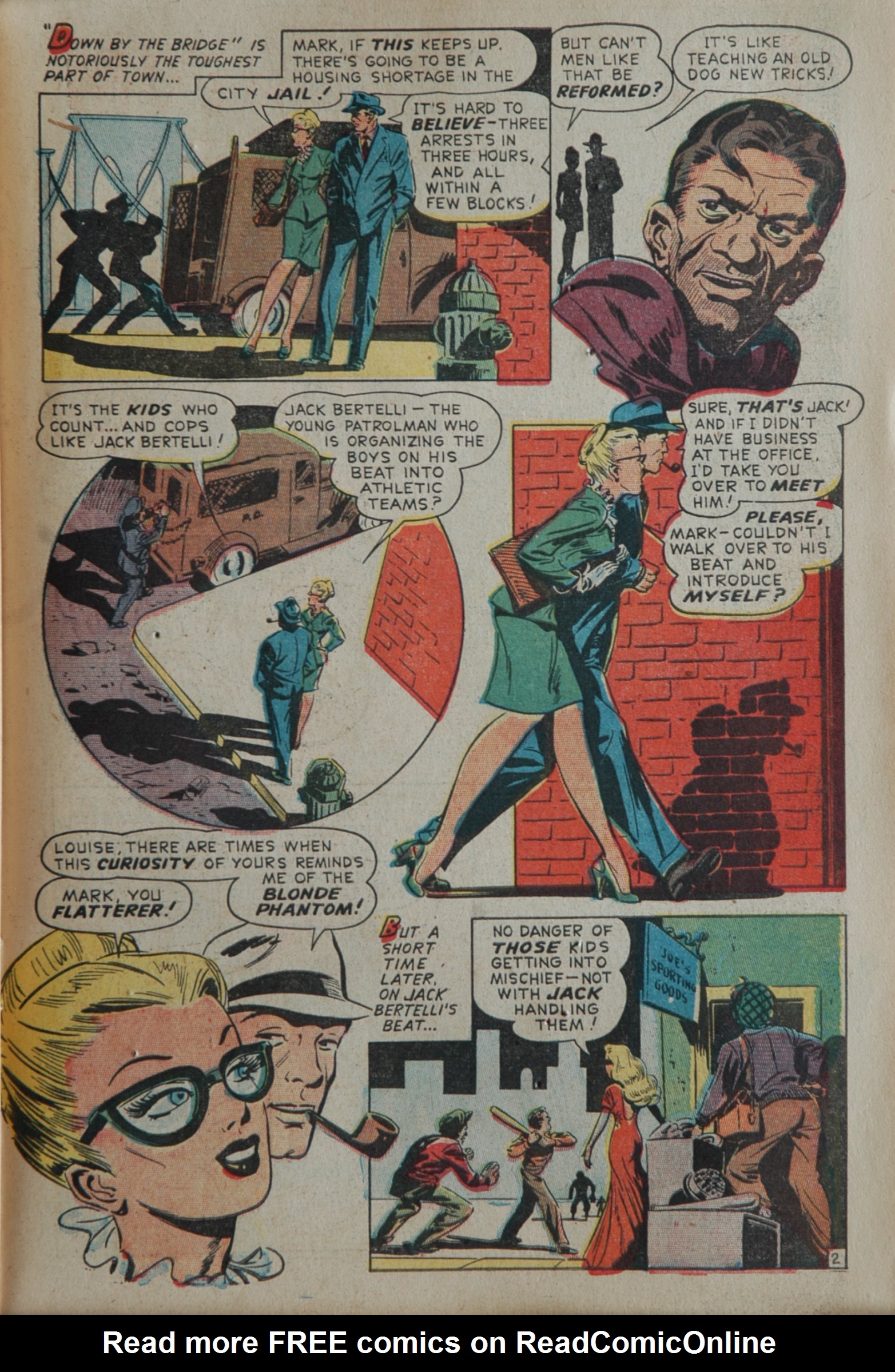 Read online Blonde Phantom Comics comic -  Issue #17 - 27