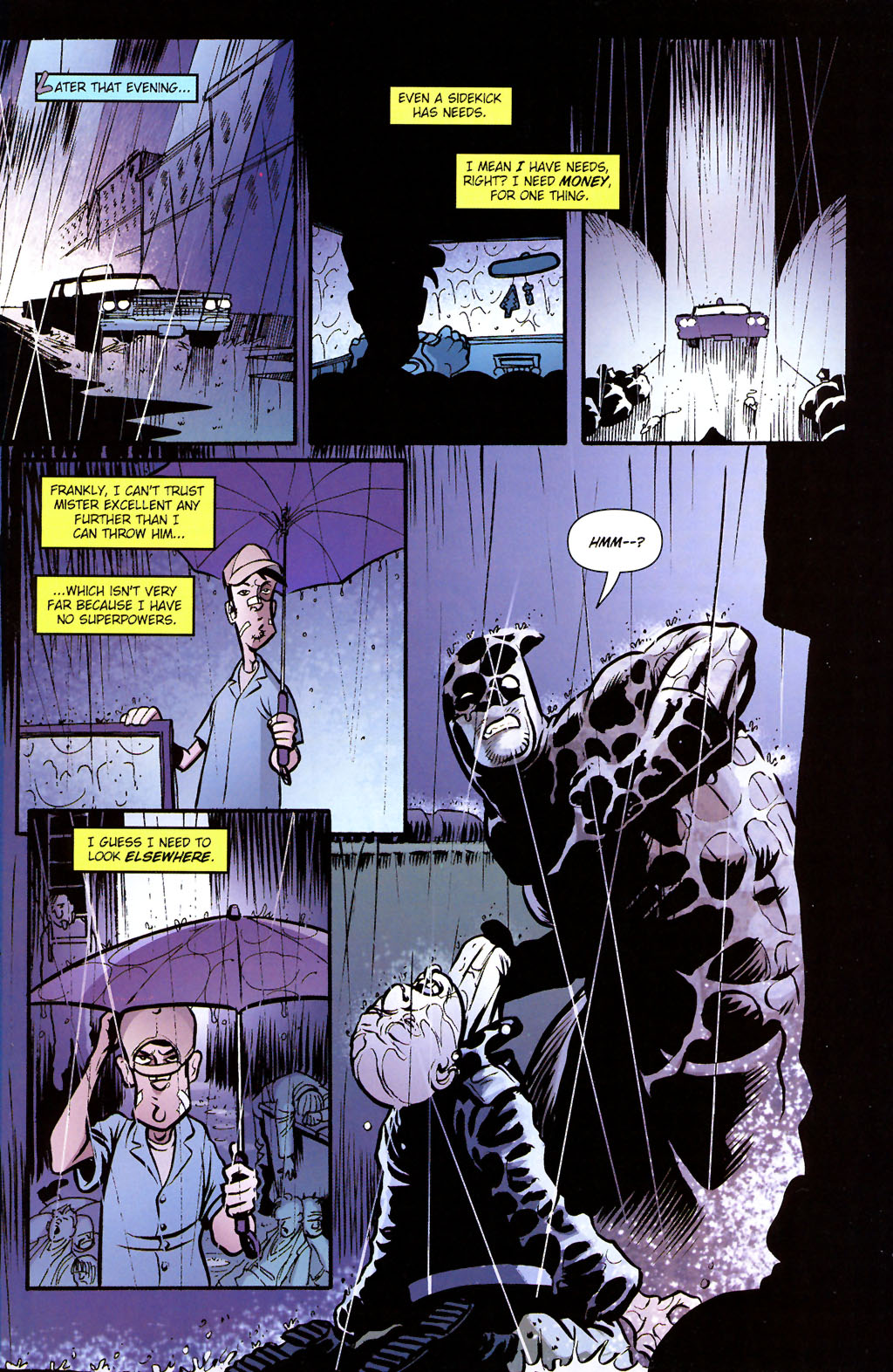 Read online Paul Jenkins' Sidekick comic -  Issue #1 - 18