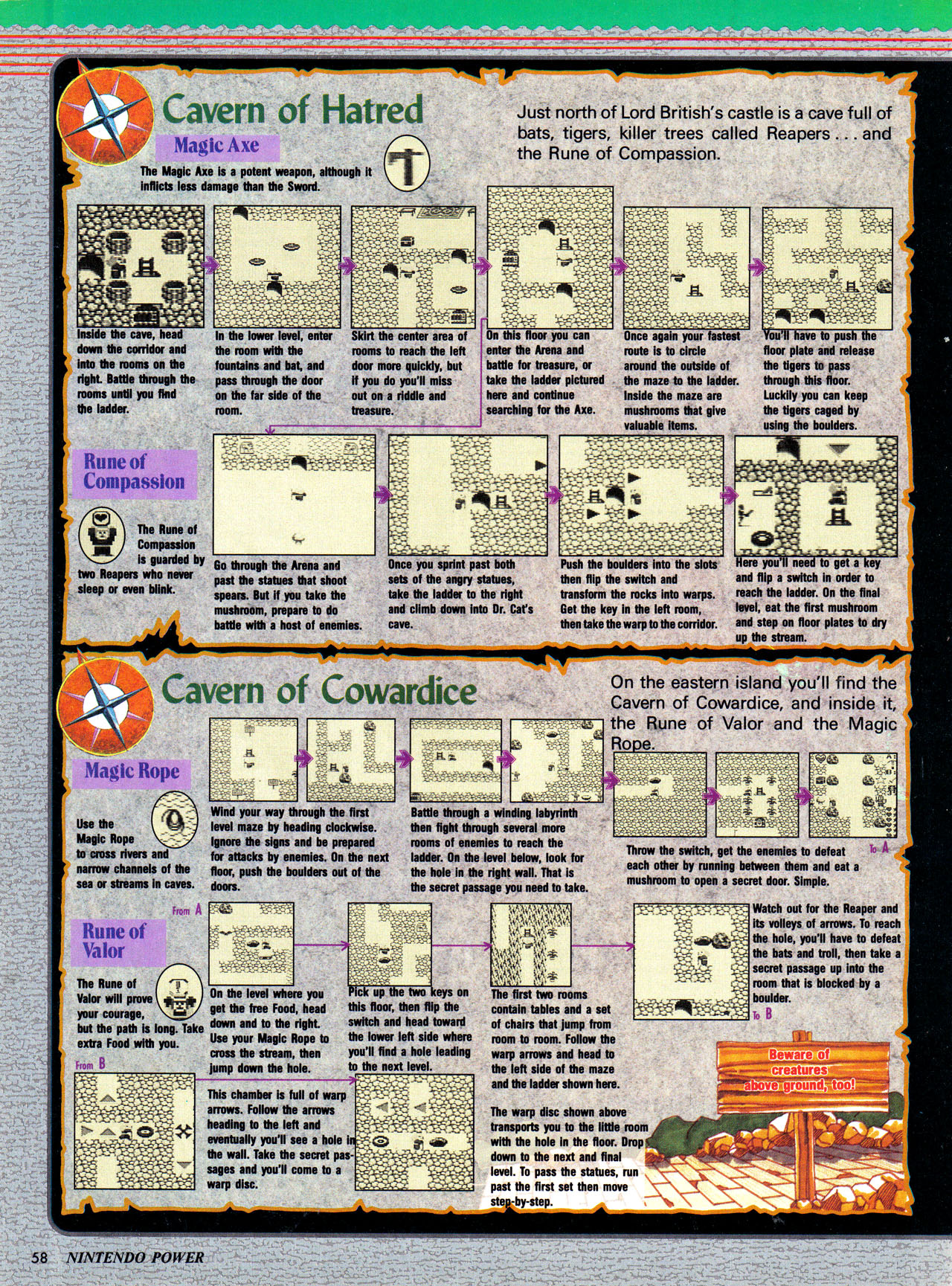 Read online Nintendo Power comic -  Issue #23 - 65