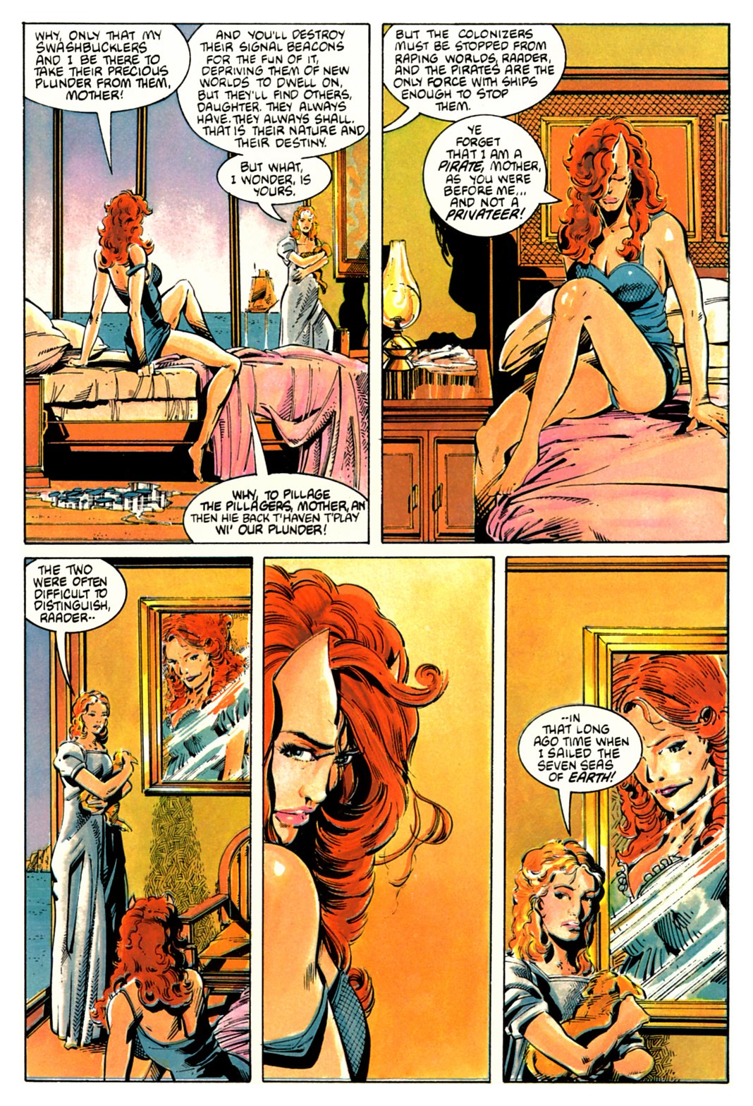 Read online Marvel Graphic Novel comic -  Issue #14 - Swords of the Swashbucklers - 39