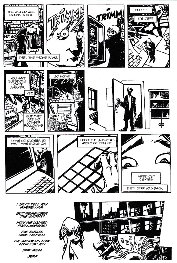 Read online The Matrix Comics comic -  Issue # _The Man Who New Too Much - 6