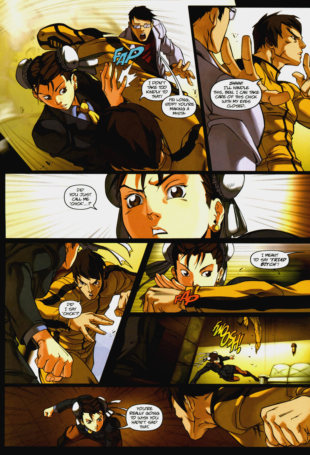 Read online Street Fighter (2003) comic -  Issue #9 - 17