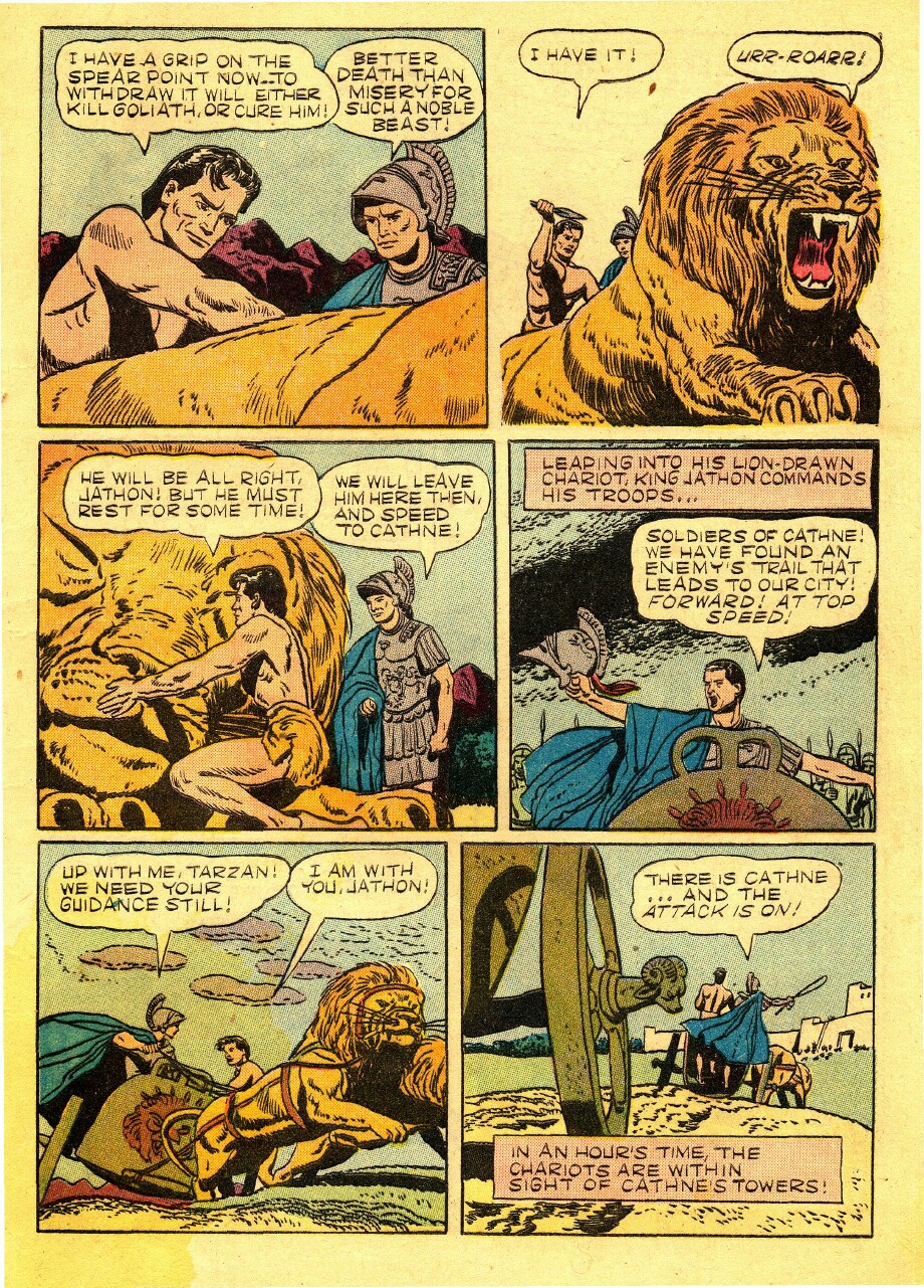 Read online Tarzan (1948) comic -  Issue #46 - 5