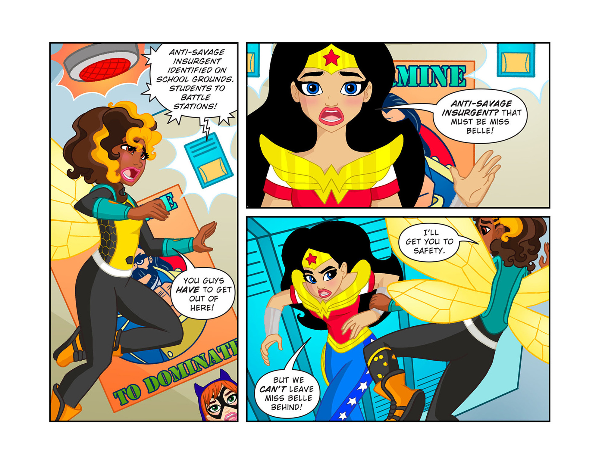 Read online DC Super Hero Girls: Past Times at Super Hero High comic -  Issue #5 - 11